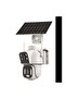 كاميرا INOX 2+2MP PTZ Speed ​​Dome 3.6mm لاسلكية تعمل بالطاقة الشمسية IP تدعم بطاقة SIM 4G X15