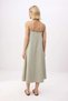 Women's A-Line Midi Denim Dress Thin Straps Crew Neck Sleeveless Casual Daily Cut Modern Stylish Elegant - 5