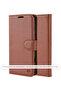 Δερμάτινη Καφέ Θήκη Folio (Google Pixel 9a - Techsuit)