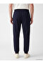 Navy Blue Regular Fit Men's Jogger Sweatpants - 4