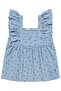 Floral Printed Set for 6-9 Years Old - Blue - 3