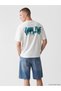 Vizyon New Season Crew Neck Printed Combed Cotton Men's T-Shirt