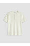 Nevavm with Difference Henley Collar Regular Fit Men's T-Shirt - 6