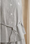 Striped Polo Collar Tunic Skirt Double Set 0321-04 Black - 4