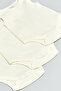3 Pack Solid Sleeveless Bodysuits - 4