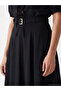 Esvab • Modern & Distinctive Flared Skirt with Belted Waist - 4