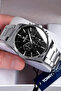 Men's Watch - Silver Color - Steel Band - Water Resistant - All Functions Active - with Special Box Tw206C1 - 3
