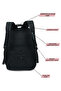 School Backpack Waterproof Book Bag with Compartments and Doll Pendant for Kids - 3