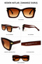 Unisex Brown Glass Brown Frame Sunglasses - 3