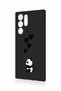 Samsung S22 Ultra Compatible Heart Panda Patterned Silicone Case - 4