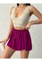 Women's Plum Loose Fit Leggings Sports Shorts - 3