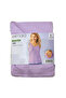Women's Purple Cotton Tank Top with Cross Back - 4