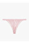 Lace Ruffle Detailed Brazilian Panties