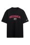 Georgia Bulldogs Ncaa College American Football Black Oversize T-Shirt