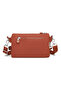 Daily Use Small Size Waterproof Crinkle Fabric Women's Phone and Messenger Bag Tile - 3