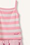 Ribbed 2-Piece Light Pink Strap Set for Baby Girl I0047A526Hs - 3