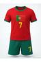 Portugal Printed 2-Piece Set for Ages 10-13 - Cotton Jersey - Red - 3