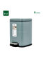 Stainless Steel Color coated Slow Cloasing Bin 6L Blue