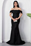 Strapless Neckline Rhinestone Lace Dress Dmn226 - 2