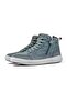 Mens Shoes with Mesh | High Ankle Boots | Micro-Fibre Outer | Light Weight | Slip Resistant | Genesis Grey - 2