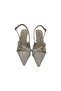 Lacquer Leather Heeled Sitellettes - 2