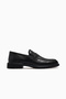 Men's Leather Comfort Classic Casual Shoes 26Y 702609 Black