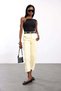 Yellow High Waist Tensel Baggy Jean 3001 - 2