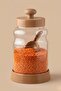 Set of 3 Glass Storage Containers |   Glass Bakliyat Storage Container |   Large Size Food Container 2650 ml |   Shovel - 6
