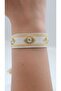 Gold Eye Figure Adjustable Bracelet - 3