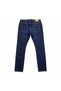 Women's Dark Blue Skinny Fit Cotton Jeans - 3