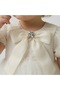 Babyaden Satin Bow Tulle Skirt Birthday Mevlüt Costume Baby Girl Children's Dress - 3