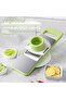 Multifunction Stainless Steel Vegetable Slicer Grater Potato Cucumber Julienne Cutter - 8