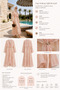 Aura Buckle Chiffon - Fully Lined Special Occasion Dress - Pink - 6