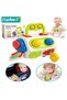 8-in-1 Toddler Activity Cube, Baby Busy Board Cube, Montessori Sensory Toys for Fine Motor Skills, Early Development Toys, Portable Carseat Plane Travel Toy for Toddler 0-3 Years Old