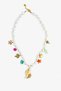 Marina Pearl Steel Seashell Necklace – Pearl-Looking Summer Vacation Necklace, Sea-Themed Charm Design - 3