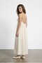 Knitted Detailed Midi Dress Natur - 4