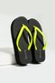 Pamela Women's Neon Green Iconic 4.5 cm Platform Sole Flip-Flops Comfortable Summer Slippers - 3