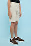 Solid Shorts with Button Closure - 2