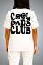 Oversize Cool Dads Club Chest and Back Printed Unisex T-Shirt - 4