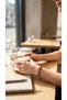 Burgundy Rhodonite Natural Stone and Gold Ring Apparatus Women's Bracelet - 4