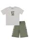 Ny 95 Printed Set for Ages 10-13 - Beige