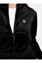 Couture Stoned Regular Fit Stand Collar Velvet Crop Sweat V3Bq22K0232 Sweat V3Bq22 K0232 Jblk - 5