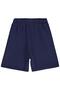 Basic Have Fun Printed Shorts for Ages 10-13 - Navy Blue - 2