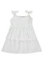 Shoulder Bow Dress for 2-5 Years Old - Off-White