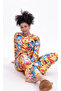 Wi̇nni̇e-The-Pooh Printed Patterned Long Sleeved - Sweatshirt Model Pajama Set for Women - 5