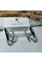 Silver Color Zircon Stone Hook Earrings - 3