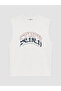 Rmz Gi̇yi̇m Farkiyla Zero Roba Collar Printed Men's Sleeveless T-Shirt - 6