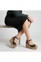 (Bianca) Dogu Light Sole Straw Daily Women's Sandals Black - 2