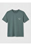 Nevavm Oval Collar Printed Combed Cotton Men's T-Shirt - 7