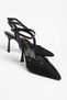 Napoli Lace Detailed Women's Heeled Shoes - 3